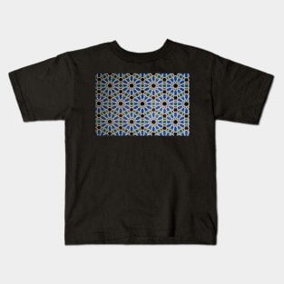 Seville Islamic tile pattern 5 Kids T-Shirt